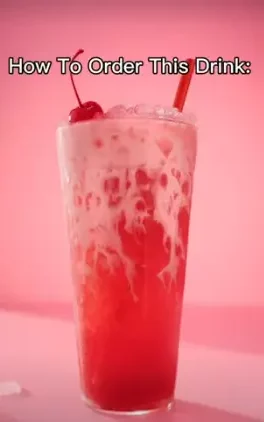Sonic pink drink.(Thesonicmenu)