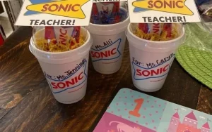 Sonic Teacher appreciation gift