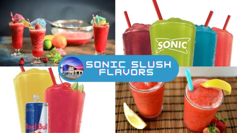 Sonic Slush flavors