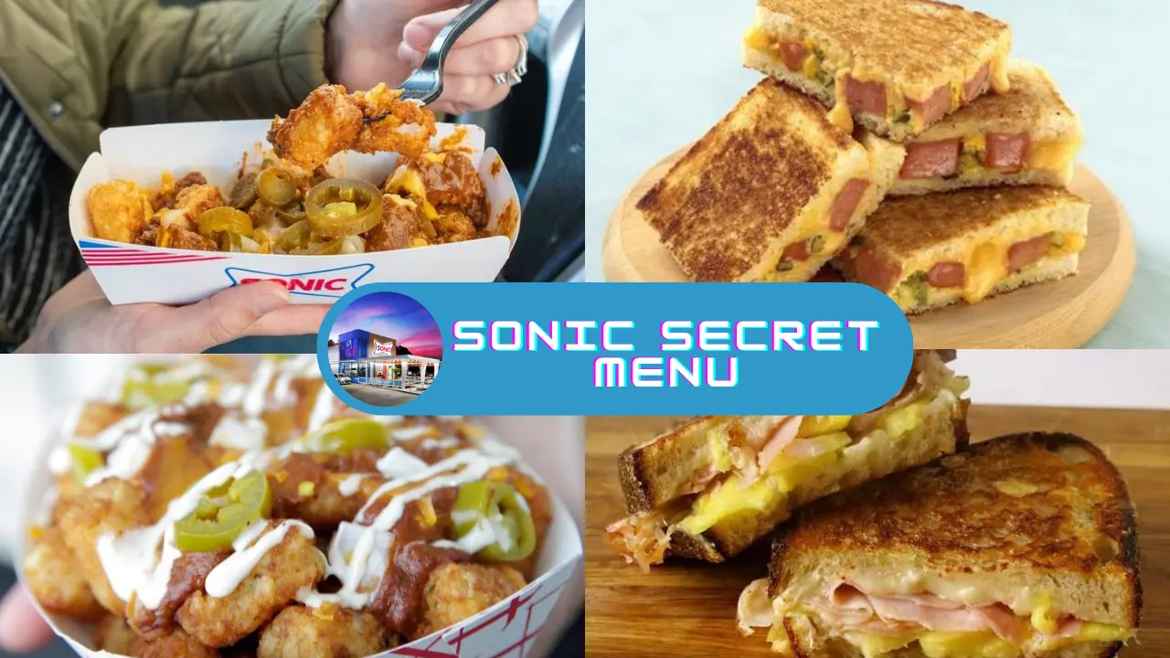 Sonic Drive-in Secret Menu 2023