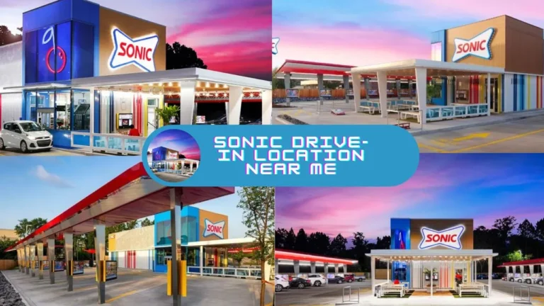 Sonic Drive-in Location Near Me